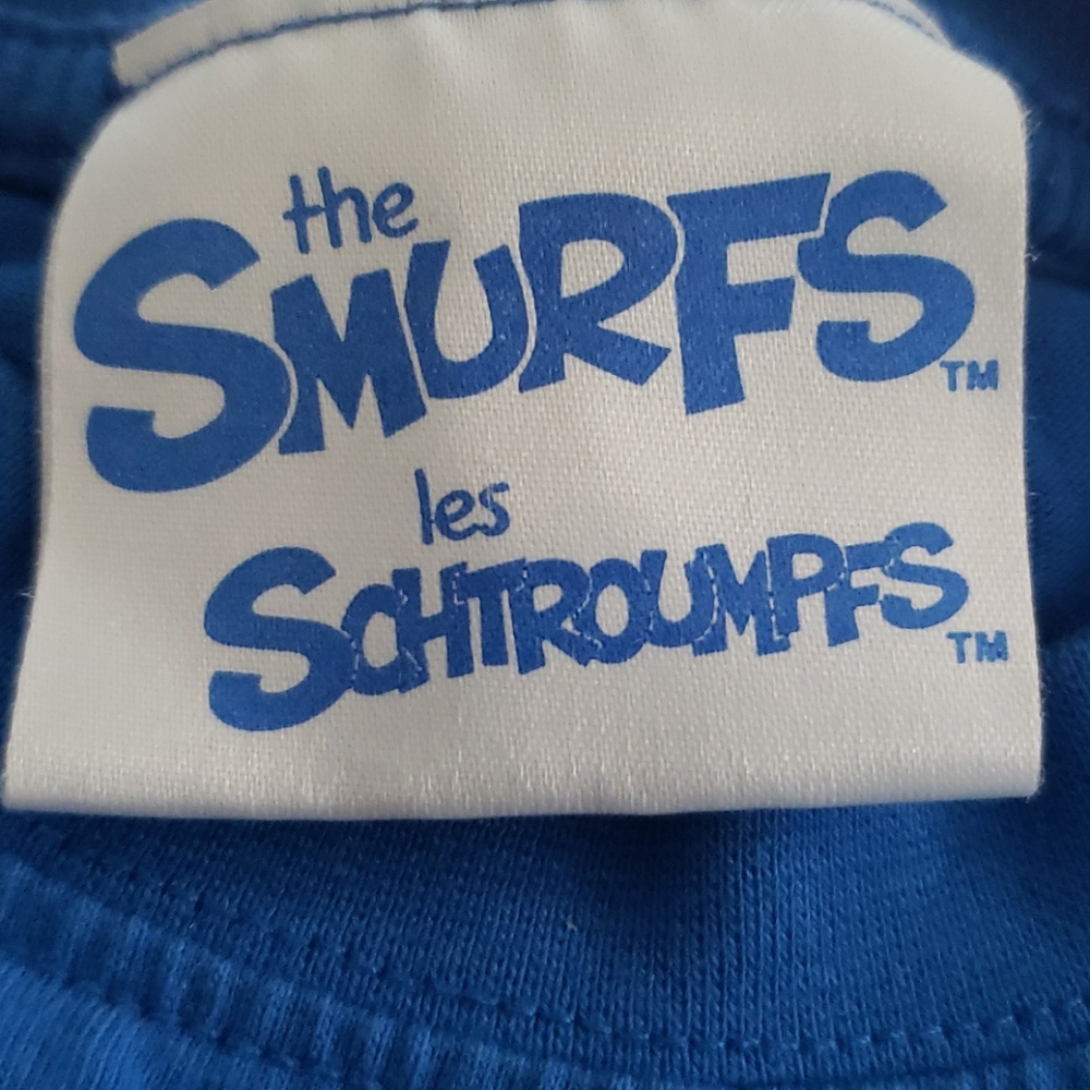 Boys Smurfs Tshirt - Picture 2 of 3